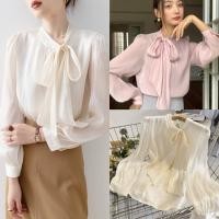 ราคา เสื้อทำงานสไตล์เกาหลี ผ้านิ่ม (40968240242)