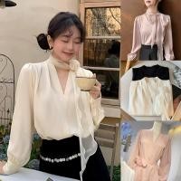 ราคา เสื้อทำงานแขนยาว สไตล์เกาหลี (52050651803)
