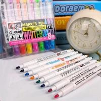 ราคา ปากกาไวท์บอร์ด Jinwannian แบบลบได้ ชุด 8 สี ปากกาสีขนาดเล็กสองหัว วาดง่าย ลบง่าย ปากกาสีน้ำสำหรับเด็กก่อนวัยเรียน ไวท์บอร์ดพิเศษ (41054170139)