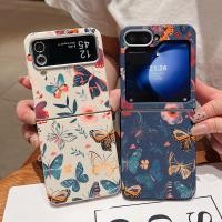 ราคา SAMSUNG สําหรับSamsung Galaxy Z Flip7 Flip6 Flip5 Flip4 Flip3 5Gหลายสีรูปแบบผีเสื้อพับเคสโทรศัพท์หนังTPUนุ่มสําหรับSamsung Galaxy Z Flip 7 6 5 4 3 (44307561394)