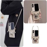 ราคา เคสโทรศัพท์มือถือหนัง ฝาพับ ลายมิกกี้เมาส์ พร้อมช่องใส่บัตร และสายคล้องยาว ปรับได้ สําหรับ OPPO Find N2 Find N2 (23745072002)