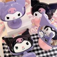 ราคา กระจกแต่งหน้าคุโรมิ กระจกแต่งหน้าตั้งโต๊ะหมุนได้ กระจกน่ารัก ดีไซน์สร้างสรรค์ ทำมือ การ์ตูน โต๊ะแต่งหน้า (43904688555)