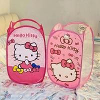 ราคา ผ้ากอซน่ารัก พับขนาดใหญ่ ความจุเสื้อผ้าสกปรกตะกร้า สวัสดี คิตตี้ ทํานอง เสื้อผ้าสกปรกตะกร้านักเรียนหอพักครัวเรือนตะกร้าซักผ้า (42919222141)