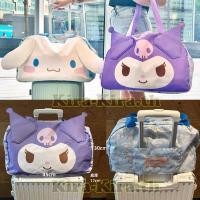 ราคา กระเป๋าเดินทางความจุขนาดใหญ่ กระเป๋าสะพายไหล่ ลายการ์ตูนน่ารัก กระเป๋าเดินทางล้อลาก Sanrio Kuromi Melody Cinnamoroll Hello Kitty Series (28435974717)