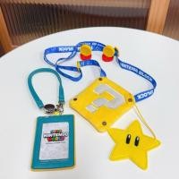 ราคา Super Mario Card Holder Gift for KIDS Super Mario Bros พวงกุญแจสำหรับบัตรประจำตัวนักเรียน (28233819652)
