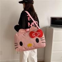 ราคา กระเป๋าสะพายข้าง Hello Kitty แบบการ์ตูน มีความจุมาก เหมาะสำหรับการใช้งานหลากหลาย (40715185498)