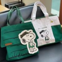 ราคา กระเป๋าโท้ท Snoopy ดีไซน์พิมพ์ลาย กว้างขวาง ทำจากผ้าแคนวาส (40868827597)
