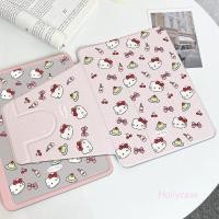 ราคา เคสป้องกัน iPad อะคริลิค ปรับได้ 360 องศา ลาย Hello Kitty Melody สำหรับ iPad Air6 Gen7 8 9 10 2 Air4 Air5 10 9 Pro11 2020 2024 พร้อมช่องใส่ปากกา เคสแท็บเล็ต Gen10 (40452747112)