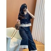 ราคา งานป้ายแพ็คถุง ชุดยีนส์ลูกไม้แฟชั่น กระเป๋า กระดุมแท้ใช้งานได้จริง มีแถบยางยืดด้านหลังกางเกง ผ้าเดนิม100 MD (50851243013)