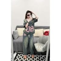 ราคา งานเวียดนาม เซ็ตยีนส์ ยีนส์แท้ทั้งชุด ใส่ได้แบบเท่ๆคูลๆ แบบevery day look เป๊ะเวอร์ MD (53701262112)