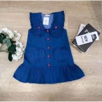 ราคา งานป้ายห้อยแพ็คถุง มินิเดรสผ้ายีนส์แท้เนื้อหนาเนื้อดี MD (53300409743)