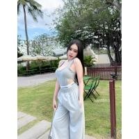 ราคา งานป้าย nantana เซ็ต2ชิ้น บอดี้สูทเว้าเอวสูงๆ แมทมากับวอม ขอบ C K แมทลุคสปอร์ต ได้ลงตัวสุดๆ (48251108954)