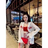 ราคา งานป้าย Ontop เซท 3 ชิ้น สายเดี่ยว กางเกงขาสั้นผ้าทอ มาพร้อมเสื้อคลุมงานปัก งานสวยแน่นอน (49050146027)