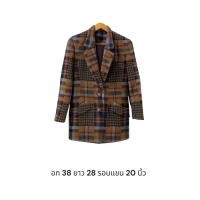 ราคา เสื้อโค้ทงานเกาหลีมือสองสภาพดี (42573726899)