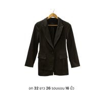 ราคา เสื้อทรงสูท ผ้ายืด งานเกาหลีมือสองสภาพดี (41174809953)