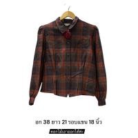 ราคา เสื้อวินเทจงานเกาหลีมือสองสภาพดี (48050826647)