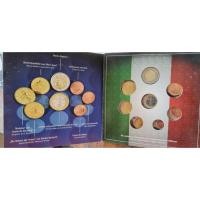 ราคา 1 เหรียญ ที่ระลึกยูโร งานเก่า coin set ชุดเหรึยญประเทศสมาชิกยูโรในแพ็ค8เหรียญครบชุดอิตาลี (53251237372)