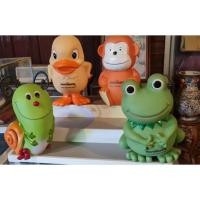 ราคา ออมสินในตำนานของธนาคารไททนุงานเซอฟเก่างานสะสมตัวใหญ่ครบชุด4แบบสูง7นิ้ว (49001267399)