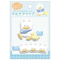 ราคา กิ๊บติดผม ของแท้นำเข้าจากญี่ปุ่น กิ๊บคู่ยาง AP Pekkle the Duck Multi Clip (42273964437)