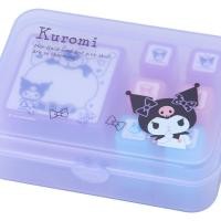 ราคา ชุดแสตมป์ ku Kuromi sanrio สะดวกสำหรับการใช้งานหลากหลาย เช่น เขียนข้อความ จดบันทึก และปฏิทิน มาพร้อมเคส (41463377201)
