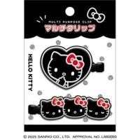 ราคา กิ๊บติดผม กิ๊บคู่ kt black heart HelloKitty 4550451294474 นำเข้าจากญี่ปุ่น (43068048691)