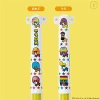 ราคา ปากกา 2c pen afro Japan San X Two Color Mimi Pen Afro Ken Dog 0 7mm Ink Color Black Red Material PVC (41404878435)