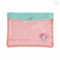 ราคา ซองซิบกระดุม เก็บเครื่องเขียน mm Mymelody ขนาดโดยประมาณ กว้าง 26 x ลึก 1 x สูง 19 5 ซม พีวีซี ผ้าฝ้ายเคลือบ (29988187237)