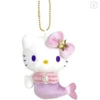 ราคา พวงตุ๊กตา kt Japan Sanrio Mascot Holder Hello Kitty Mermaid Collection Purple 10 5 8 5 4 5cm (27880837183)