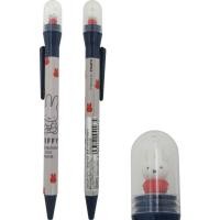 ราคา ปากกาลูกลื่น หมึกสีดำ miffy Square Miffy Kururin Ballpoint Pen Dick Bruna Rabbit Mascot Twirling 0 7mm Black (27579929829)