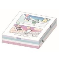 ราคา block memo sanrio balloon ลายรวมการ์ตูนน่ารัก 1 ชุดมี 4 ลาย กระดาษโน๊ต 200 แผ่น Kuromi Hangyodon Pompompurin Cinnamoroll (22120182275)