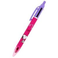 ราคา 2c pen ปากกาหมึกดำ แดง ดินสอกด ลาย Snoopy นำเข้าจากญี่ปุ่น (4383072673)