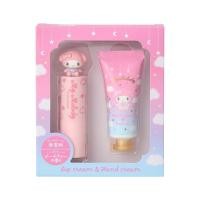 ราคา lip hand cream mm Mymelody ลิปบาล์ม ไม่มีกลิ่น ครีมทามือ กลิ่นชาพีช (49700568984)
