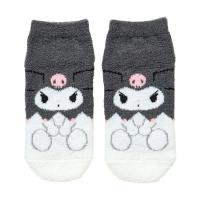 ราคา socks ku Kuromi sanrio ถุงเท้านุ่มฟู ขนาด 23 25ซม วัสดุ โพลีเอสเตอร์ 99 โพลียูรีเทน 1 นำเข้าจากญี่ปุ่น (48850580517)