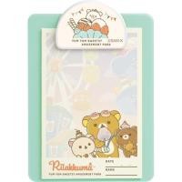 ราคา สมุดฉีก Memo Clipboard Theme Funny Amusement Park Type 1 ลาย Rilakkuma rk Rilakkuma (22604819228)