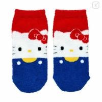 ราคา socks kt HelloKitty sanrio ถุงเท้านุ่มฟู ขนาด 23 25ซม วัสดุ โพลีเอสเตอร์ 99 โพลียูรีเทน 1 นำเข้าจากญี่ปุ่น (53600565127)