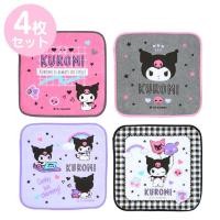 ราคา 4ผ้าขนหนู ku Kuromi ผ้าเช็ดหน้าผืนเล็ก ผ้าฝ้าย 100 กว้างประมาณ 16 x ลึก 0 2 x สูง 16 ซม (24290026527)