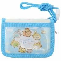 ราคา กระเป๋าสตางค์ สำหรับเด็ก มีสาย sg SumikkoGurashi ขนาด ประมาณ 120x95x15mm วัสดุ PVC Polyester (23722557248)