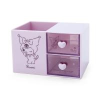 ราคา ที่วางปากกาพร้อมลิ้นชักใส่ของ Plastic Chest with Pen Stand ลาย Kuromi ku Kuromi (18957266742)
