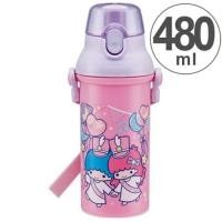 ราคา กระติกยกดื่ม LittleTwinStars TS Kiki Lala Sanrio 480ml Disney Skater made in Japan กระติกน้ำเด็ก สายยาว (45200225951)
