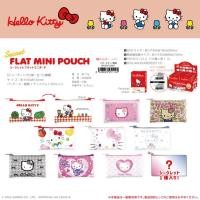 ราคา กล่องสุ่ม flat mimi pouch kt กระเป๋าใส่ของลายตัวละครซานริโอ HelloKitty (41052347899)