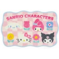 ราคา พรม mx psc Sanrio Mat Pastel Checkers Size is approx 56 x 35cm kt mm cn ku (28450789314)