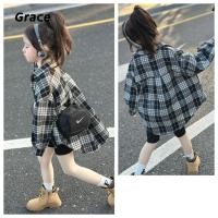 ราคา Grace เสือเชิต ผ้าฝ้ายแท้ ลายสก๊อต สำหรับเด็กผู้หญิง G99858 (29863396337)