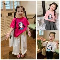 ราคา Grace สงกรานต์ 2025 วันหยุดพักผ่อนชายหาดลายการ์ตูนฤดูร้อนผ้าฝ้ายด้านบน GR676 (27578251609)