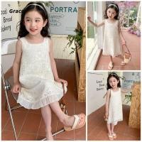 ราคา ชุดเดรสเด็กผู้หญิง แบบเจ้าหญิงลายลูกไม้ สำหรับหน้าร้อน มีการระบายอากาศดี (43313320044)