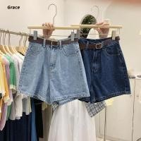 ราคา Grace สงกรานต์2025 กางเกงยีนส์ กางเกงยีนส์ขาสั้น กางเกงยีนส์เอวสูง ทรงหลวม สไตล์เกาหลี GR500 (27325466488)