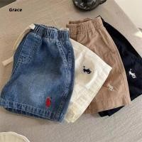 ราคา Grace ขายร้อน กางเกงขาสั้นเด็ก 2025 ฤดูร้อน เด็กชาย กางเกงลําลอง ผ้าฝ้าย 100 เอวยางยืด เหมาะสําหรับโรงเรียน GR918 (29032579901)