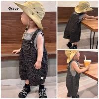 ราคา ชุดเด็กฤดูร้อนใหม่ สไตล์เสื้อกั๊กและชุดเอี๊ยมพิมพ์ลายเสือดาว (40311362650)