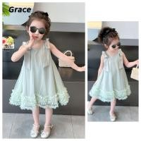 ราคา Grace ชุดไทยเด็กผู้หญิง 2025 แฟชั่น สไตล์ใหม่ สาวน้อย เด็ก ชุดเจ้าหญิง ชุดวันเกิดแขนกุดเด็ก ชุดเดรส GR519 (29861710911)