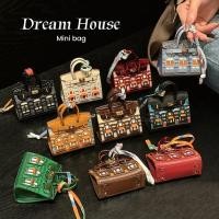 ราคา บ้านรูปร่างซองหนังสําหรับแอปเปิ้ลแอร์พอด 1 2 3ถ 4ถ มือโปร2สร้างสรรค์มินิออกแบบเชือกเส้นเล็กแขวนเปลี่ยนมัลติฟังก์ชั่หูฟังถุงเก็บป้องกันการหล่นถุงของขวัญ (27841071420)