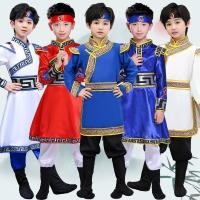 ราคา ชุดมองโกเลีย เด็กเต้นรําเครื่องแต่งกายชนกลุ่มน้อยชาติพันธุ์เครื่องแต่งกายมองโกเลียเต้นรํามองโกเลียเสื้อคลุมเกือกม้าดาประสิทธิภาพเครื่องแต่งกายชาย 6 21 (43955436597)